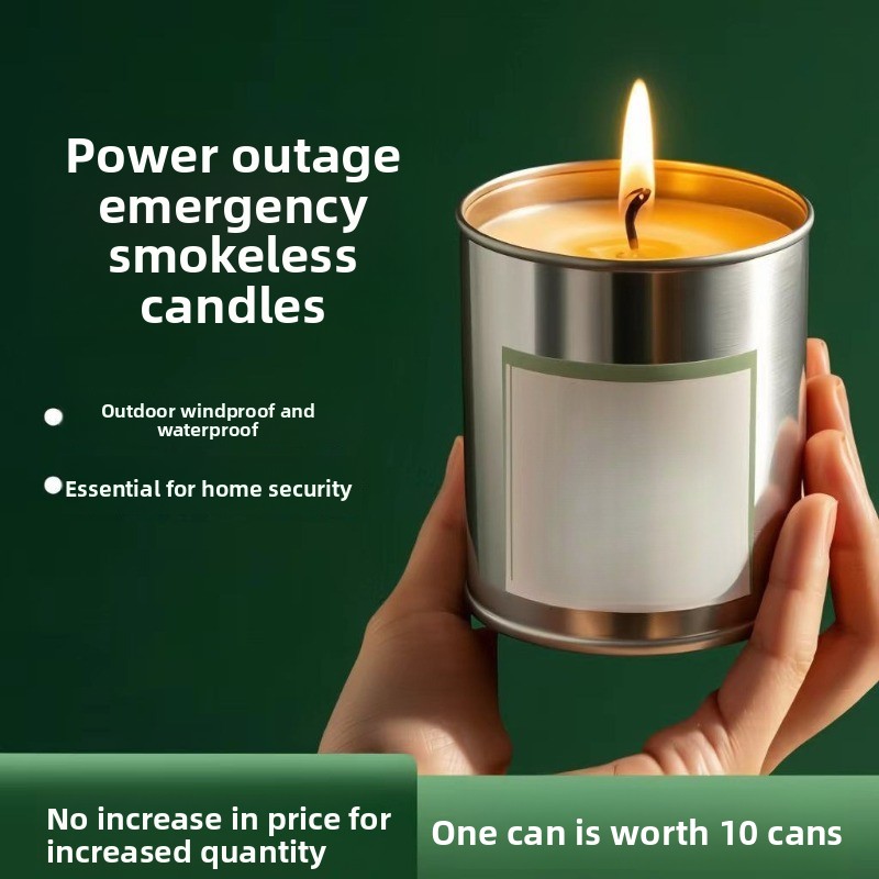 Unity Candle Set - Notfall-Katastrophenschutzkerzen Rauchfrei Geruchlos Wasserdicht Winddicht Kerze