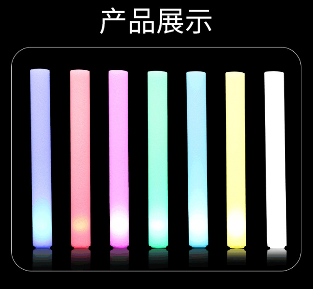 Wedding Supply Bulk - 15/30 Stück LED-Leuchtstäbe, bunte RGB-Leuchtstäbe aus