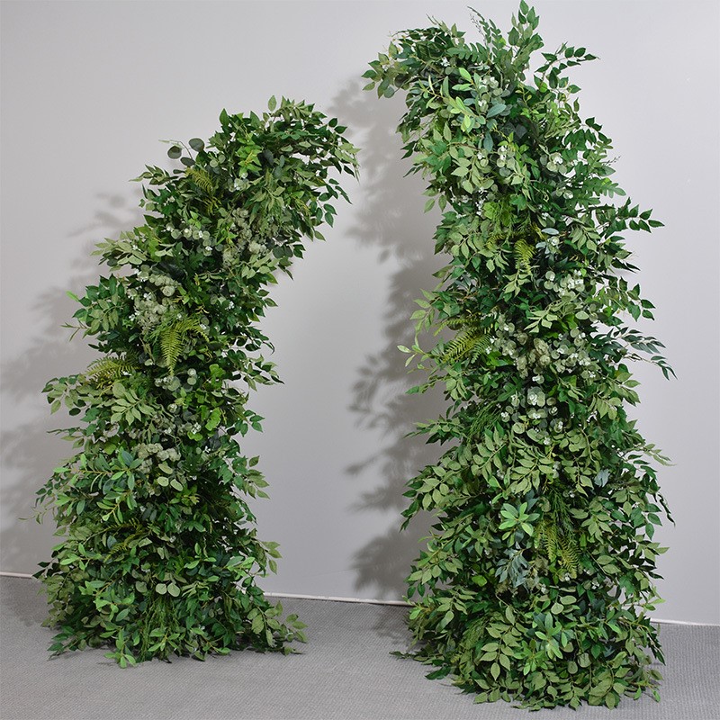 Uflower Grüne Blätter Kletterp – Wedding Arch Flower Bewertung und Preis