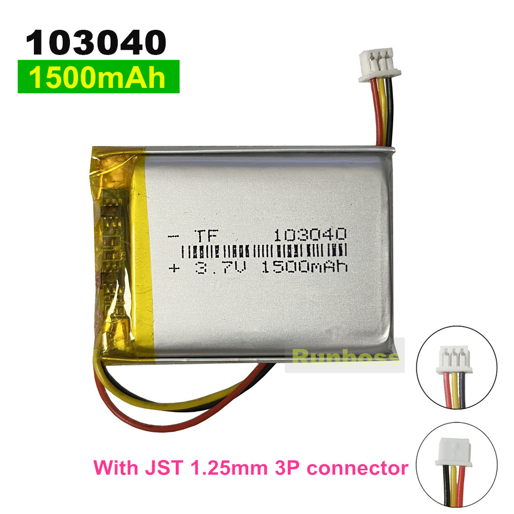 1-10PCS 103040 3,7 V 1500mAh P – Wedding Power Supply Bewertung und Preis