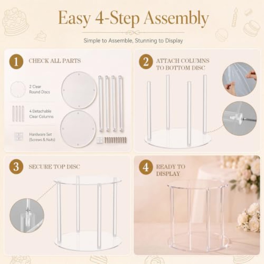 16 Zoll Acryl-Springbrunnen-To – Wedding Fountain Bewertung und Preis