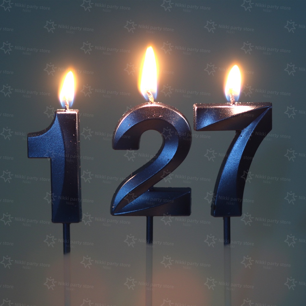 Blaue Opernhaus-Kerzen Nummeri – Unity Candle Set Bewertung und Preis
