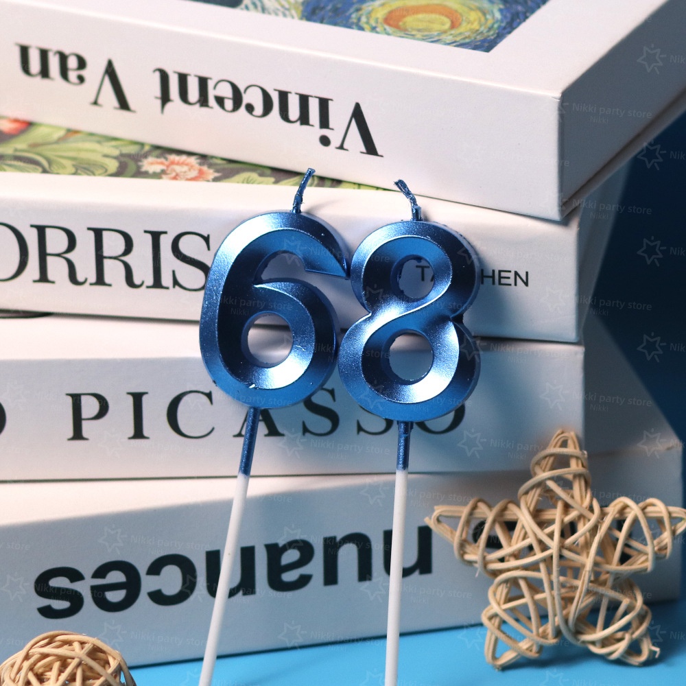 Blaue Opernhaus-Kerzen Nummeri – Unity Candle Set Bewertung und Preis