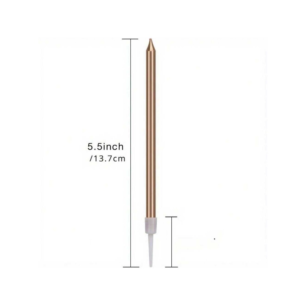 24-teilige metallische Kerze,  – Unity Candle Set Bewertung und Preis