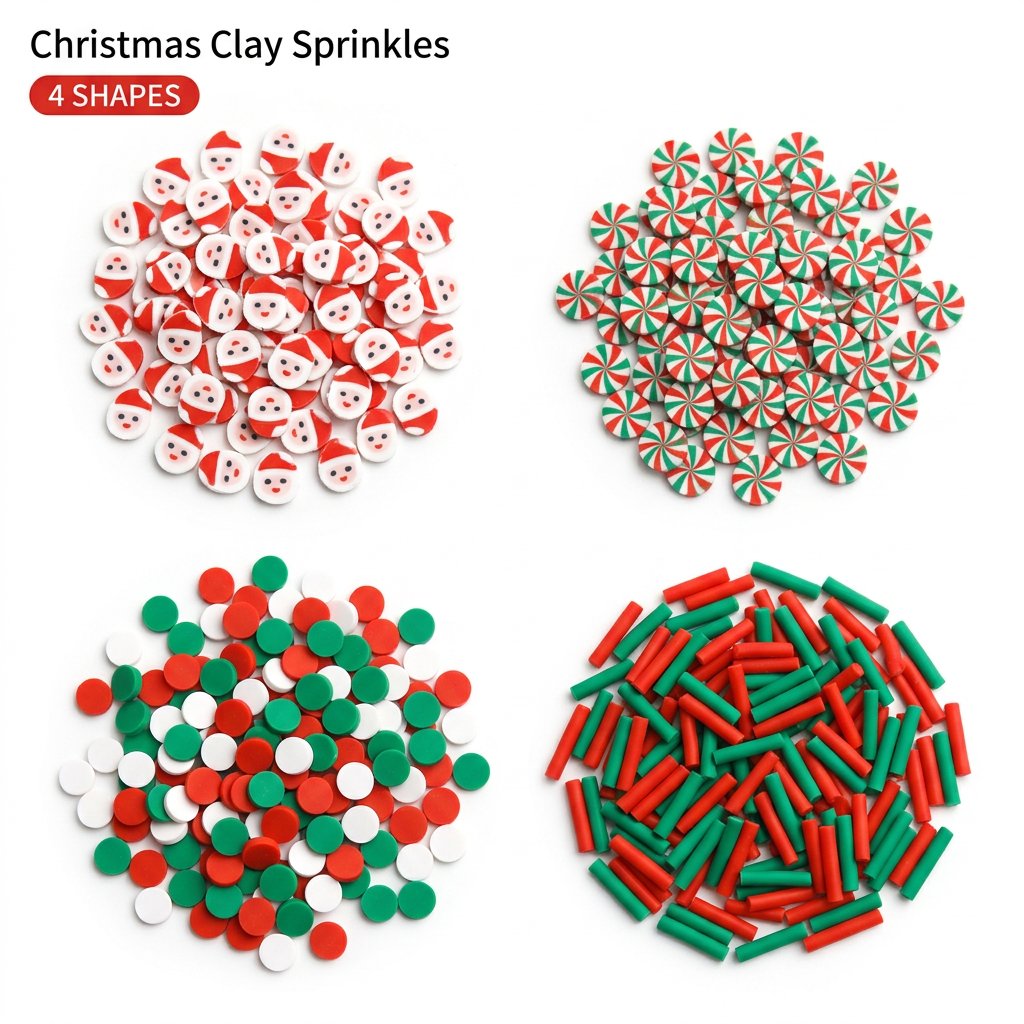 1500 Stück Weihnachts-Clay-Spr – Wedding Supply Bulk Bewertung und Preis
