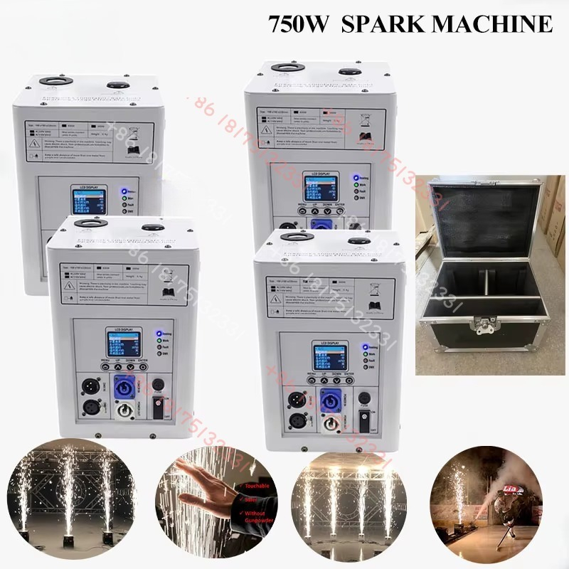 750W Ti-Pulver Kaltfunkeneffek – Wedding Fountain Bewertung und Preis