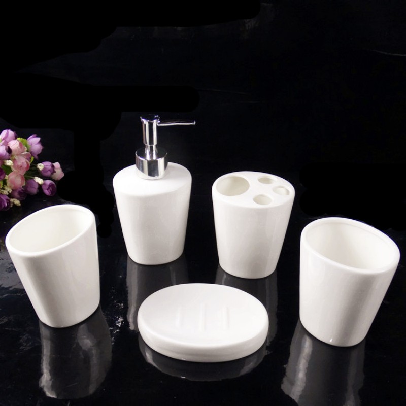 Badezimmerzubehör-Set aus weiß – Wedding Bathroom Supply Kit Bewertung und Preis