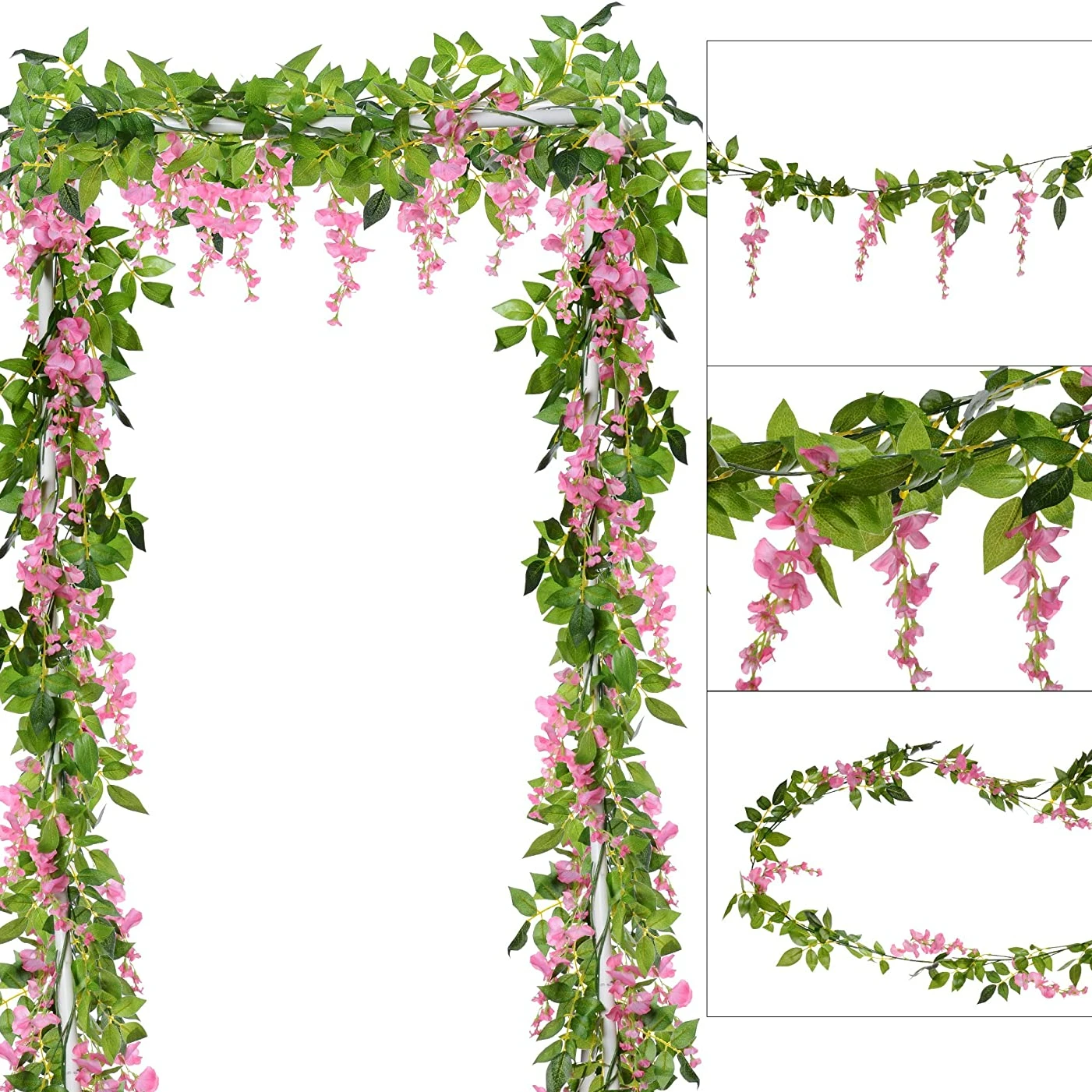 1,8 m lange künstliche Blumen  – Wedding Arch Flower Bewertung und Preis